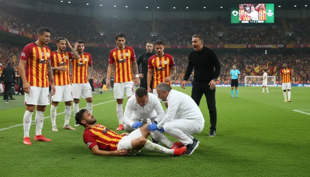 Galatasaray’da Gabriel Sara’nın Sakatlığı: Şampiyonluk Rüyası Tehlikede