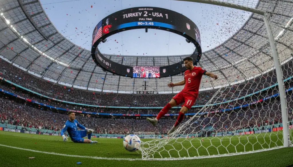 2026 Dünya Kupası: A Milli Takım Kaan Ayhan’ın Golüyle ABD’yi Salladı