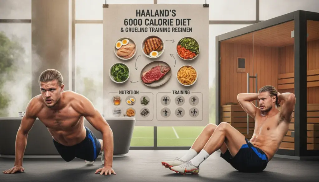 Haaland’ın 6000 Kaloriyi ve Antrenmanını Nasıl Yönettiği?
