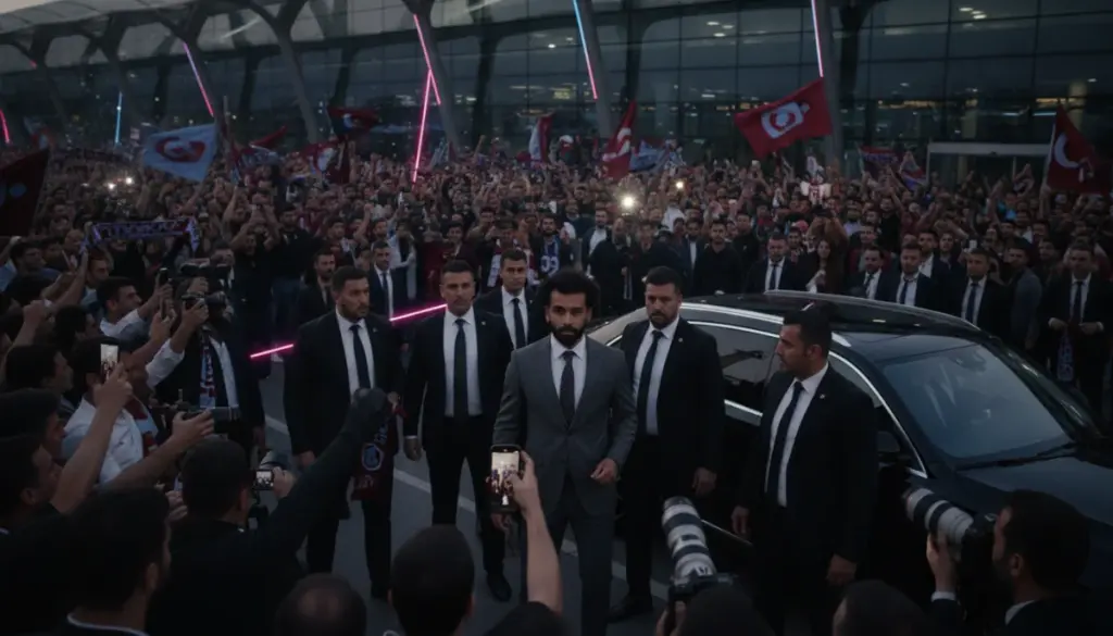 Bordo Mavi Dünyada Salah Heyecanı: İstanbul’da Tarihi Karşılama