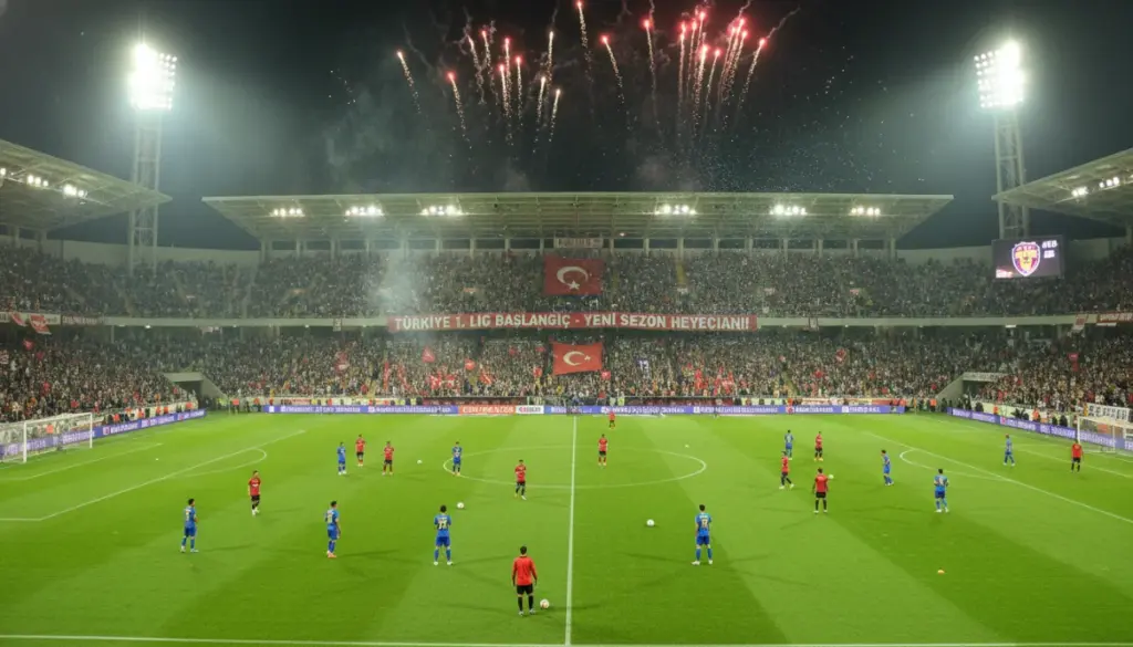 Trendyol 1. Lig 2026-2027 İlk Maçla Sahneye Çıkıyor