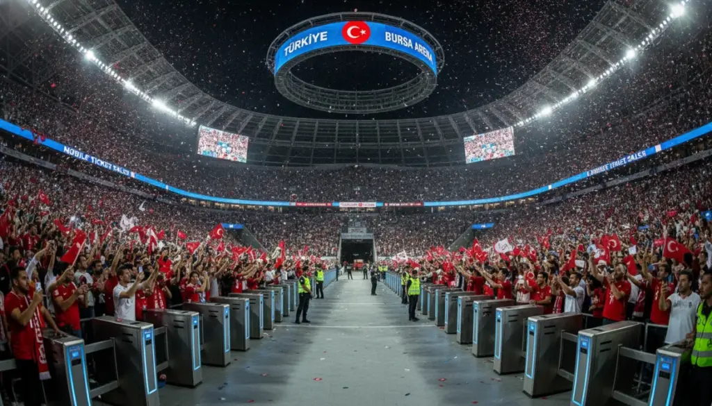 Türkiye-İtalya Dev Randevusu: Bursa’da Oynanacak Maçın Biletleri Yayında