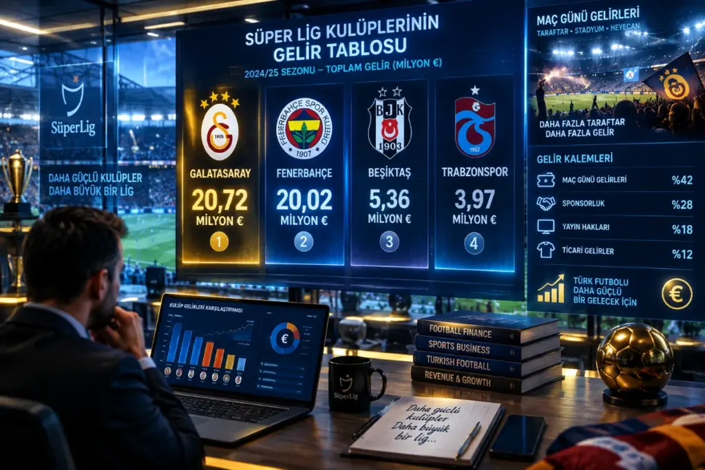 Avrupa Sahasında Türk Kulüplerinin Kasa Defteri: Kim Ne Kadar Kazandı?